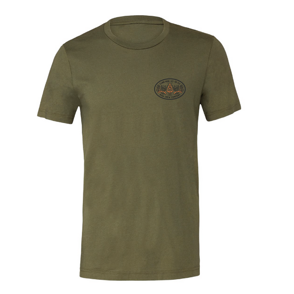 "Let Er Fly" Tee - Forest Green