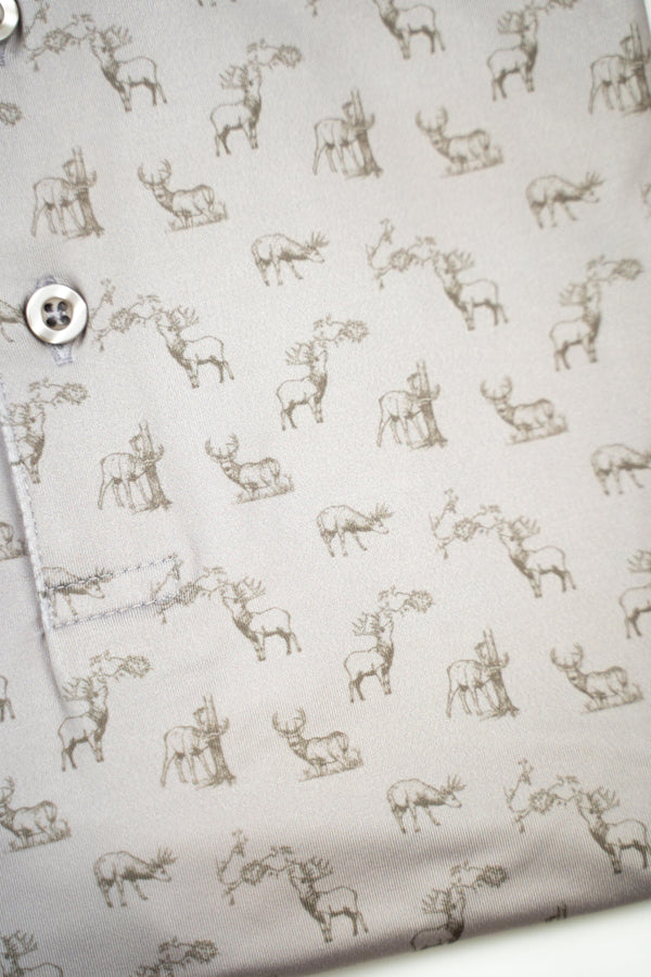 "Get Bucked" Golf Polo