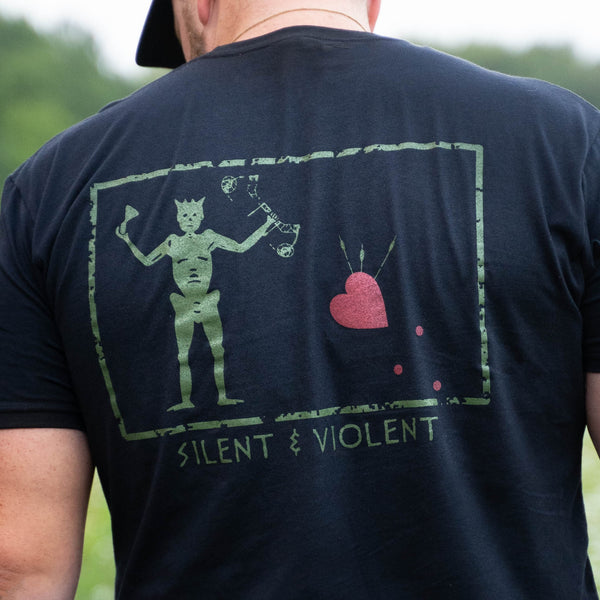 "Silent & Violent" Blackbeard Tee