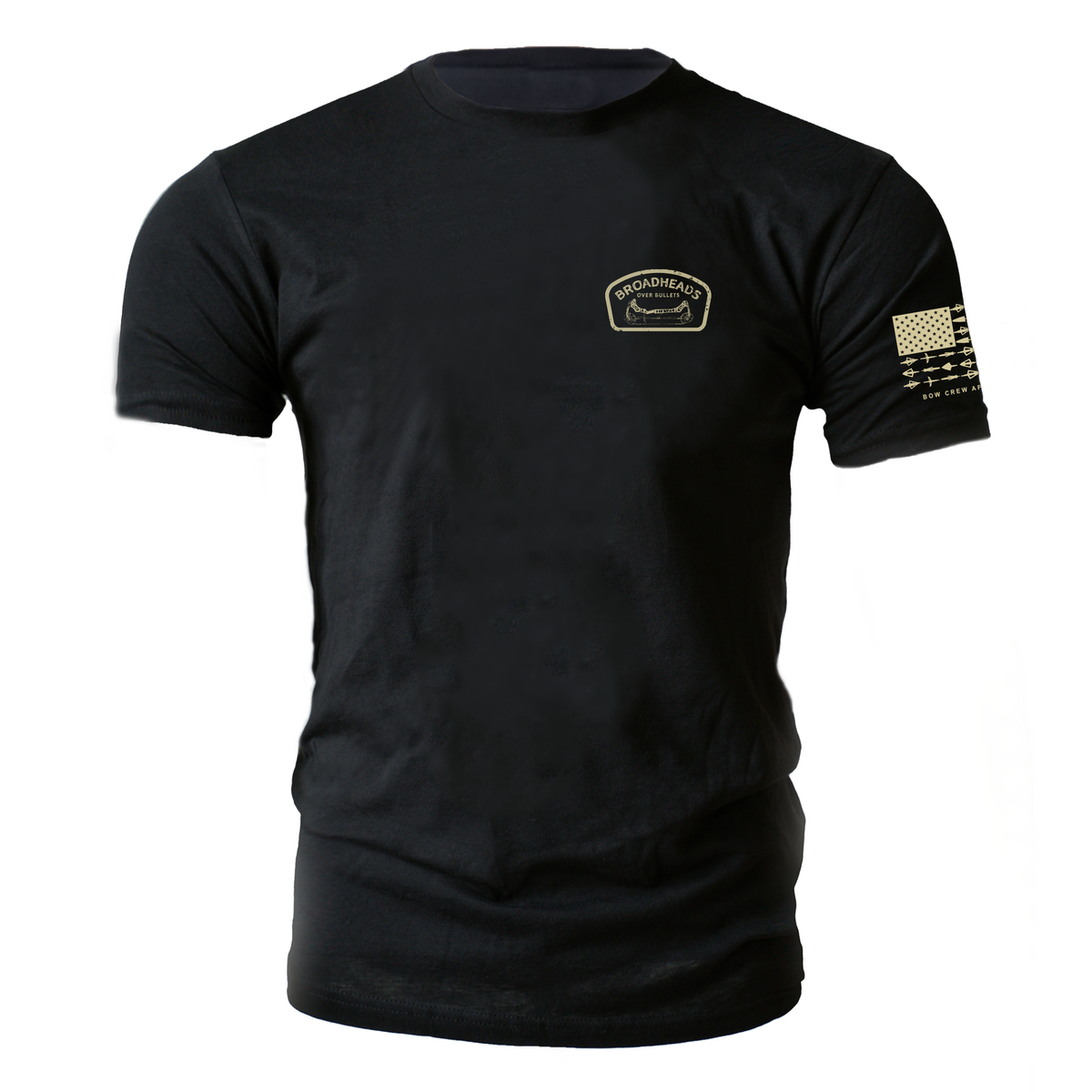 "Broadheads Over Bullets" Tee Bow Hunting Tshirt Bow Crew Apparel