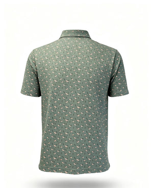 "Bows & Bucks" Golf Polo