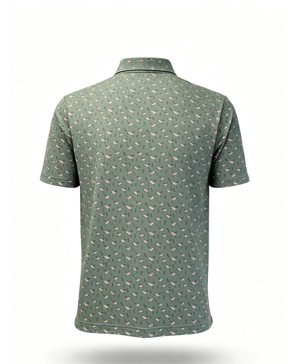 "Bows & Bucks" Golf Polo