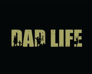 "DAD LIFE" Tee - Black