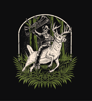 "Buck Wrangler" Tee