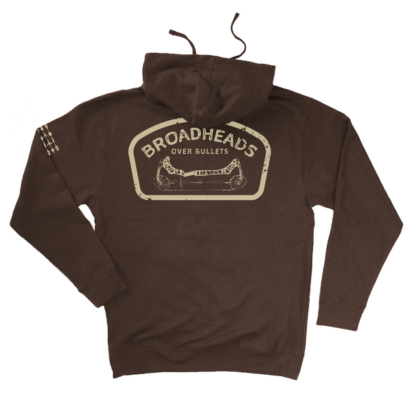 "Broadheads Over Bullets" Hoodie