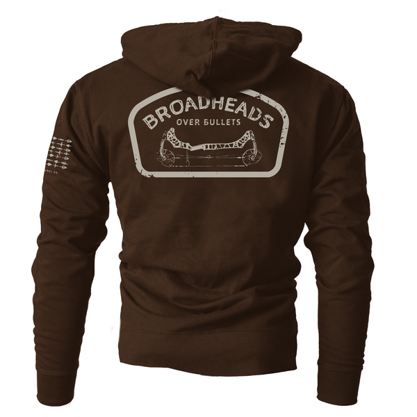 "Broadheads Over Bullets" Hoodie