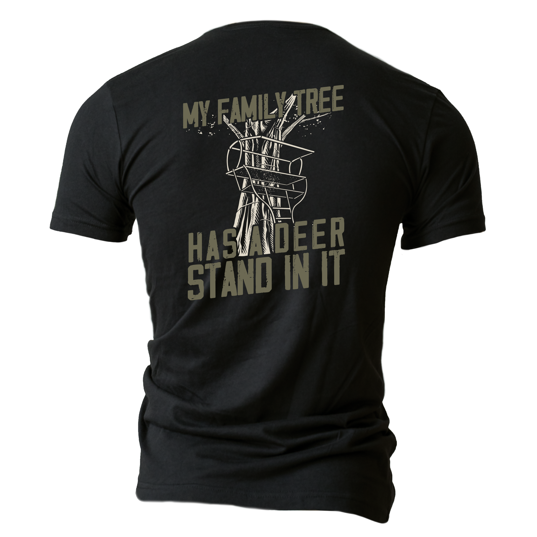 my family tree has a deer stand in it shirt