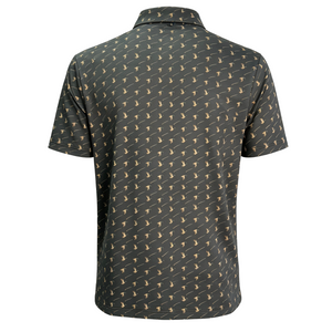 "One More Pass" Golf Polo