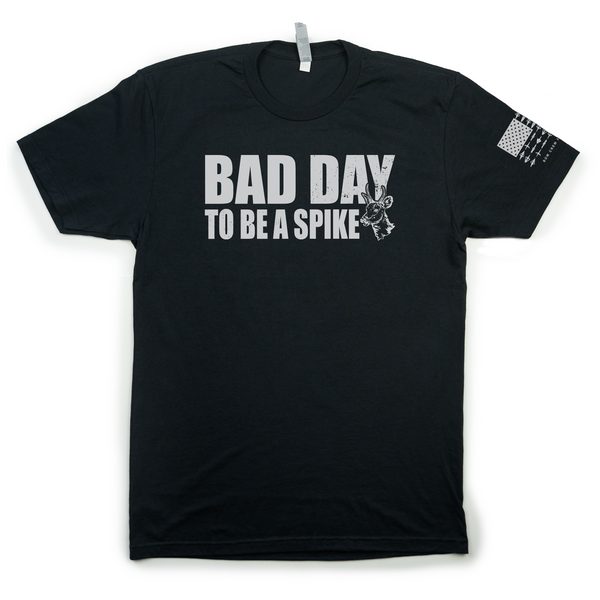 "Bad Day To Be A Spike" Tee - Black