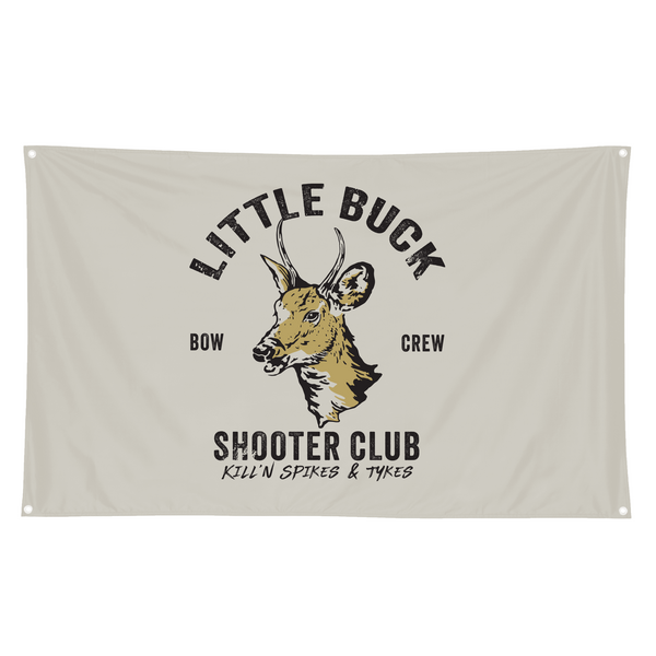 "Little Buck Shooter Club" Banner