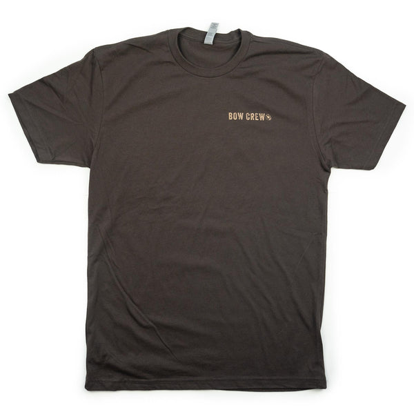 "Death Up Above" Tee - Brown