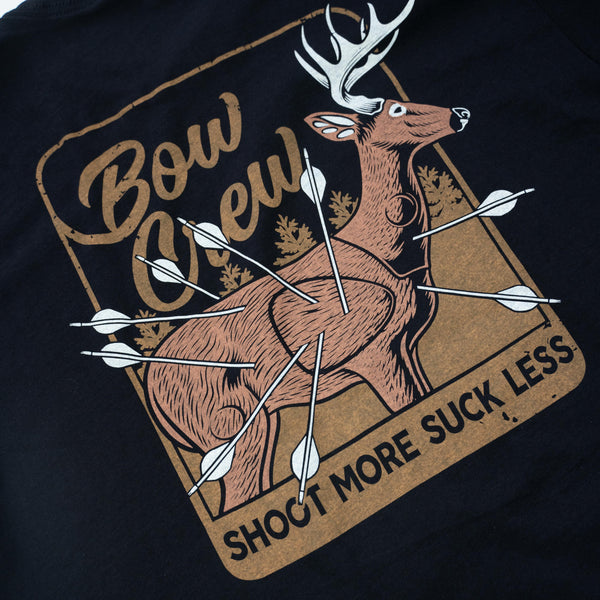 "Shoot More Suck Less" Target Tee