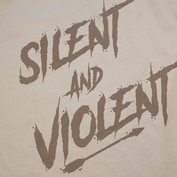 "Silent And Violent" Tee