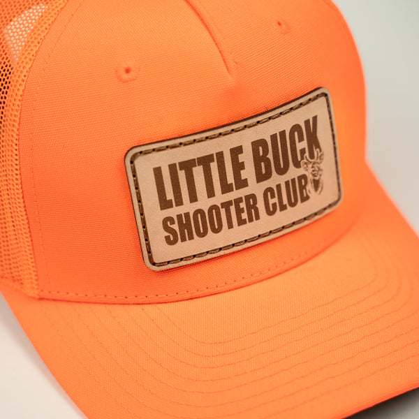 "Little Buck Shooter Club" Blaze Orange Hat