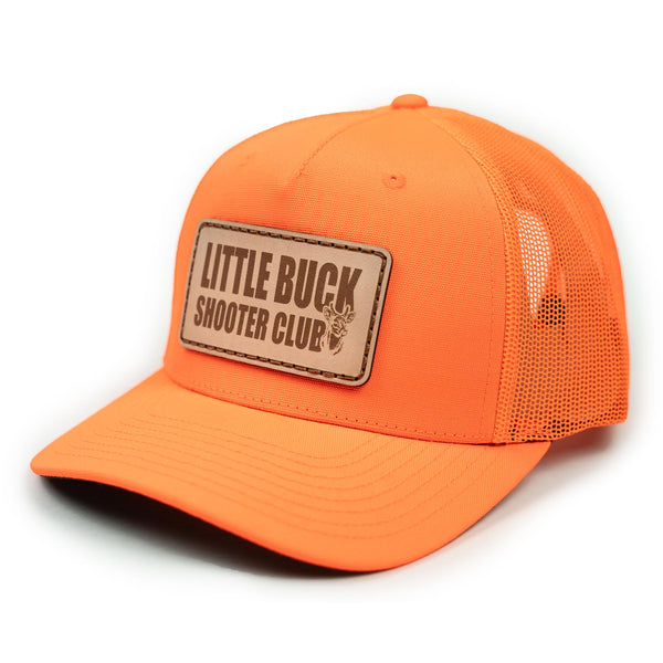 "Little Buck Shooter Club" Blaze Orange Hat