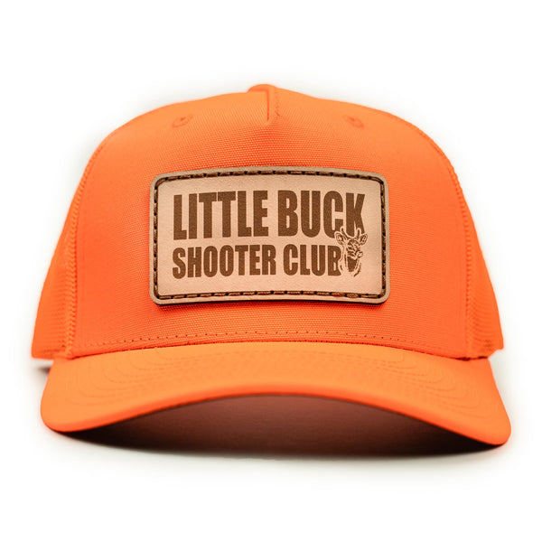 "Little Buck Shooter Club" Blaze Orange Hat