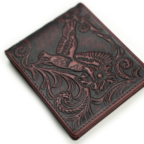 Mallards Bifold Wallet - Mahogany Brown