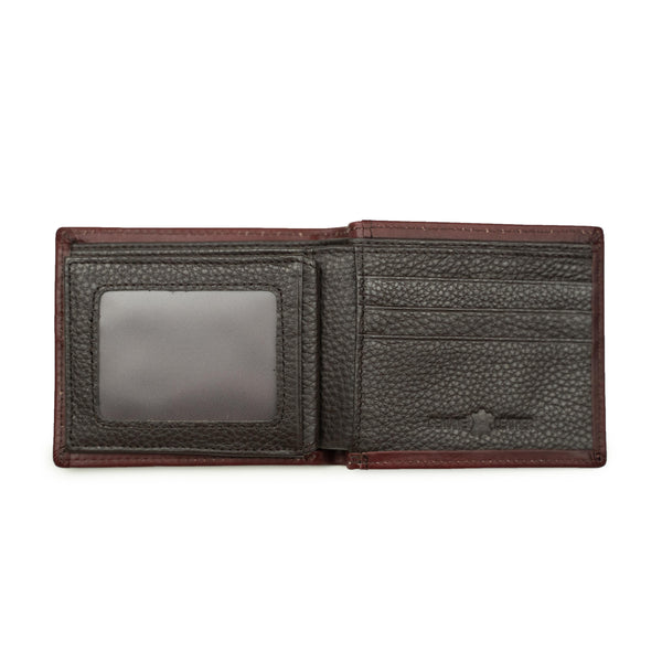 Mallards Bifold Wallet - Mahogany Brown