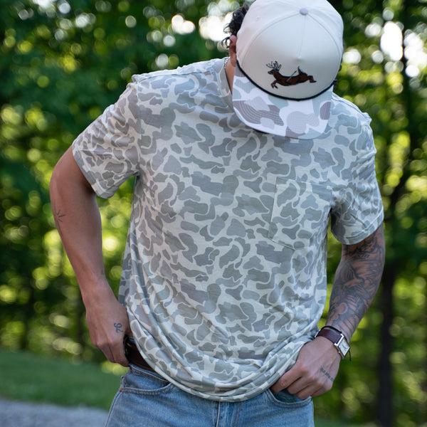 Tech Pocket Tee - Driftwood
