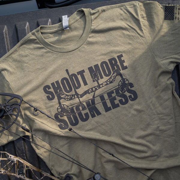 "Shoot More Suck Less" Tee