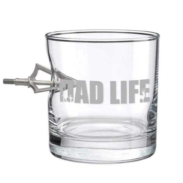 "Dad Life" Whiskey Glass