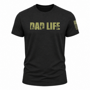 "DAD LIFE" Tee - Black
