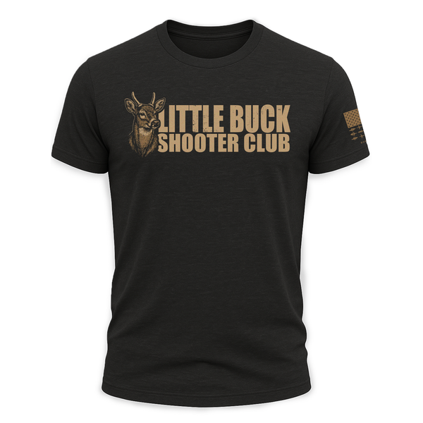"Little Buck Shooter Club" Tee - Black