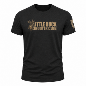 "Little Buck Shooter Club" Tee - Black