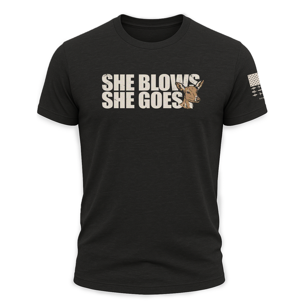 "She Blows She Goes" Tee