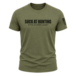 "Suck At Hunting" Tee