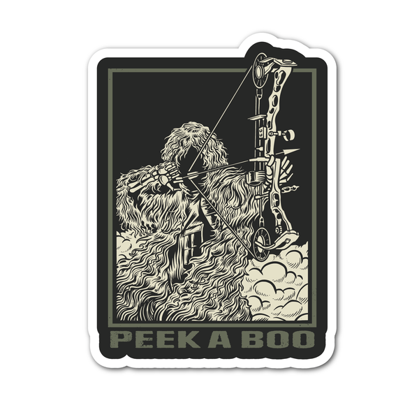 "Pee A Boo" Sticker