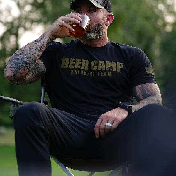 "Deer Camp Drinking Team" Tee