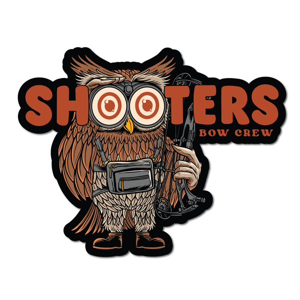 "Shooters" Sticker
