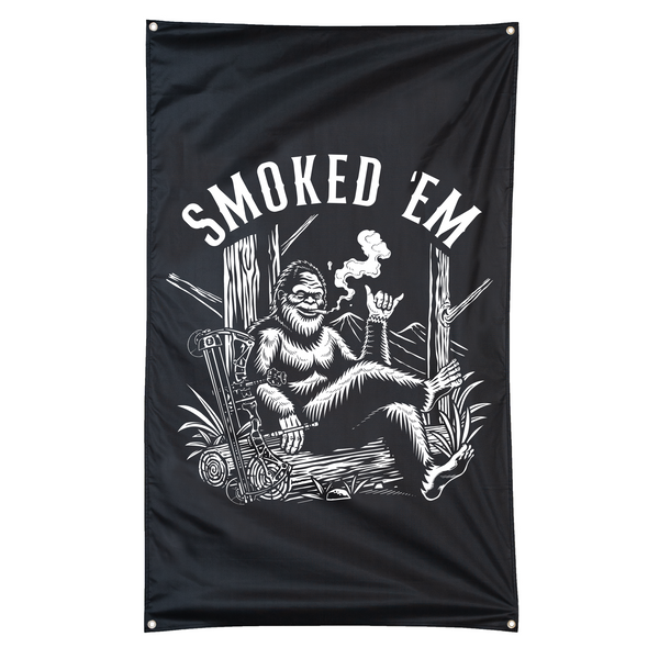 "Smoked 'Em" Banner