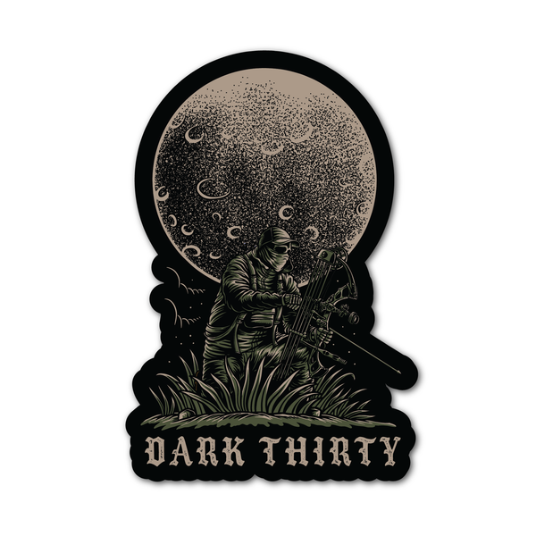 "Dark Thirty" Sticker