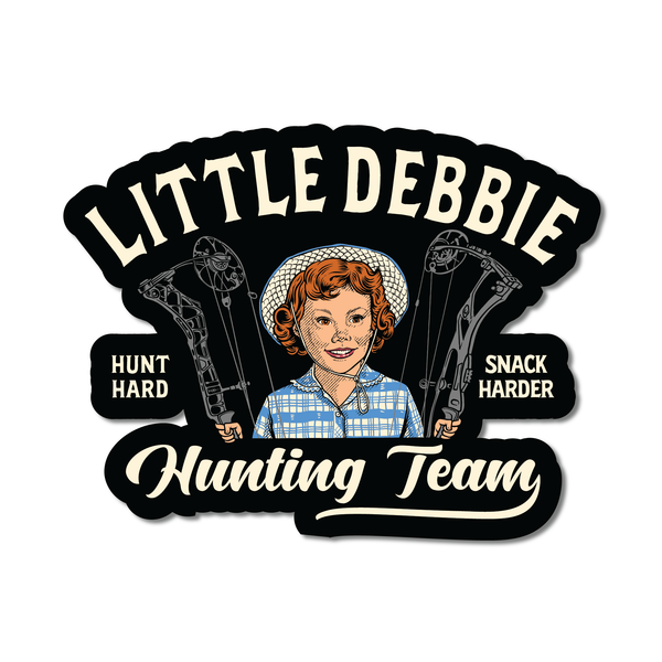 Little Debbie Hunting Team Sticker