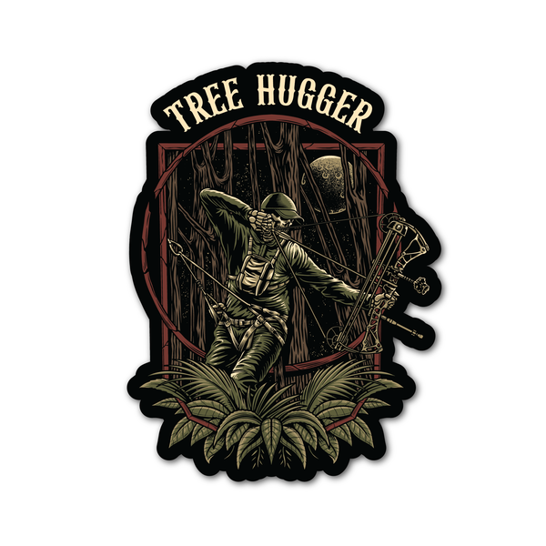 "Tree Hugger" Sticker