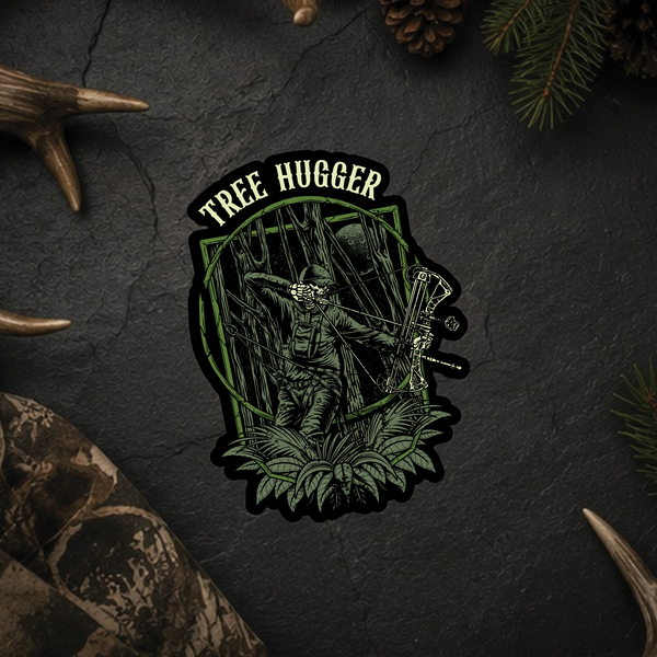 "Tree Hugger" Sticker