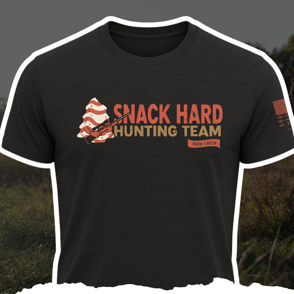 "Snack Hard Hunting Team" Tee