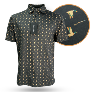 "One More Pass" Golf Polo