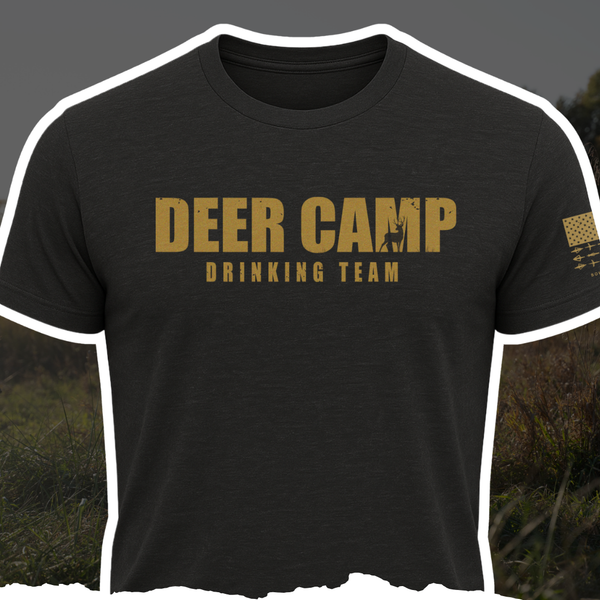 "Deer Camp Drinking Team" Tee