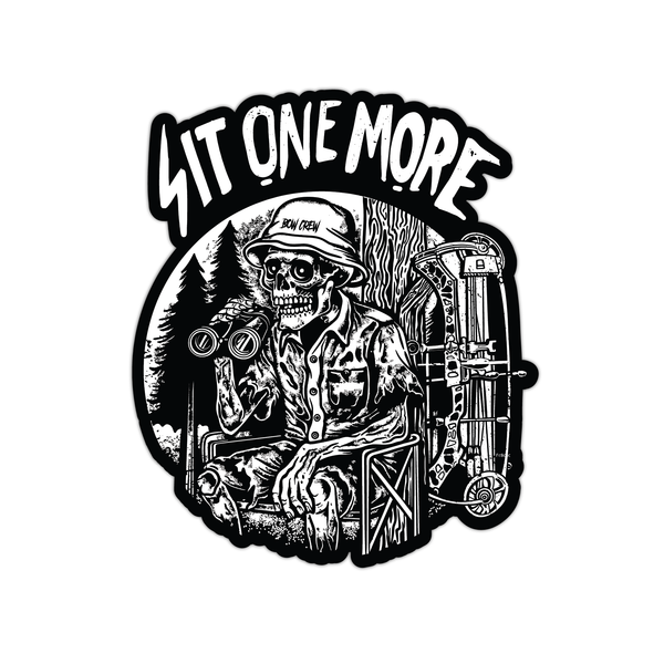 Sit One More Sticker